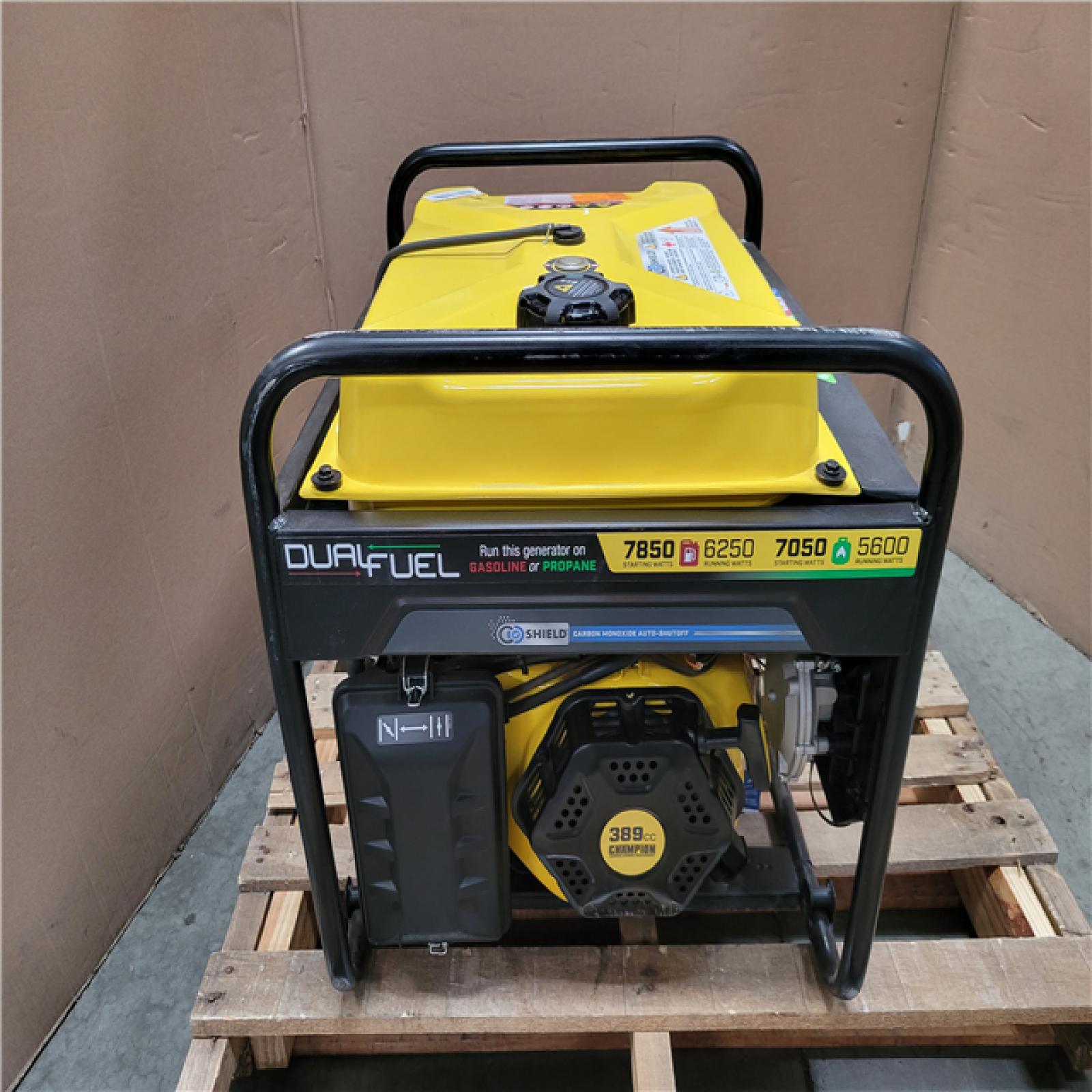 CALIFORNIA AS-IS CHAMPION PORTABLE GENERATOR