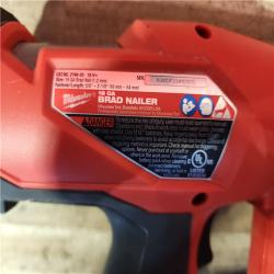 HOUSTON LOCATION - AS-IS Milwaukee FUEL 18-Volt Lithium-Ion Brushless Cordless 18-Gauge Brad Nailer (Tool-Only)