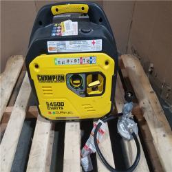 CALIFORNIA AS-IS CHAMPION DUAL FUEL PORTABLE GENERATOR