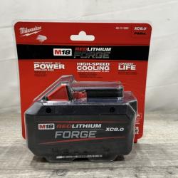 NEW - Milwaukee 18V Lithium-Ion REDLITHIUM FORGE XC 8.0 Ah Battery Pack