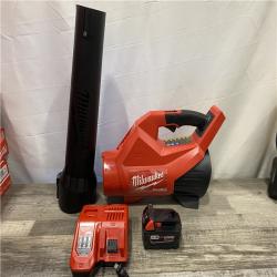 AS-IS Milwaukee M18 FUEL 120 MPH 500 CFM 18V Brushless Cordless Battery Powered Leaf Blower Kit