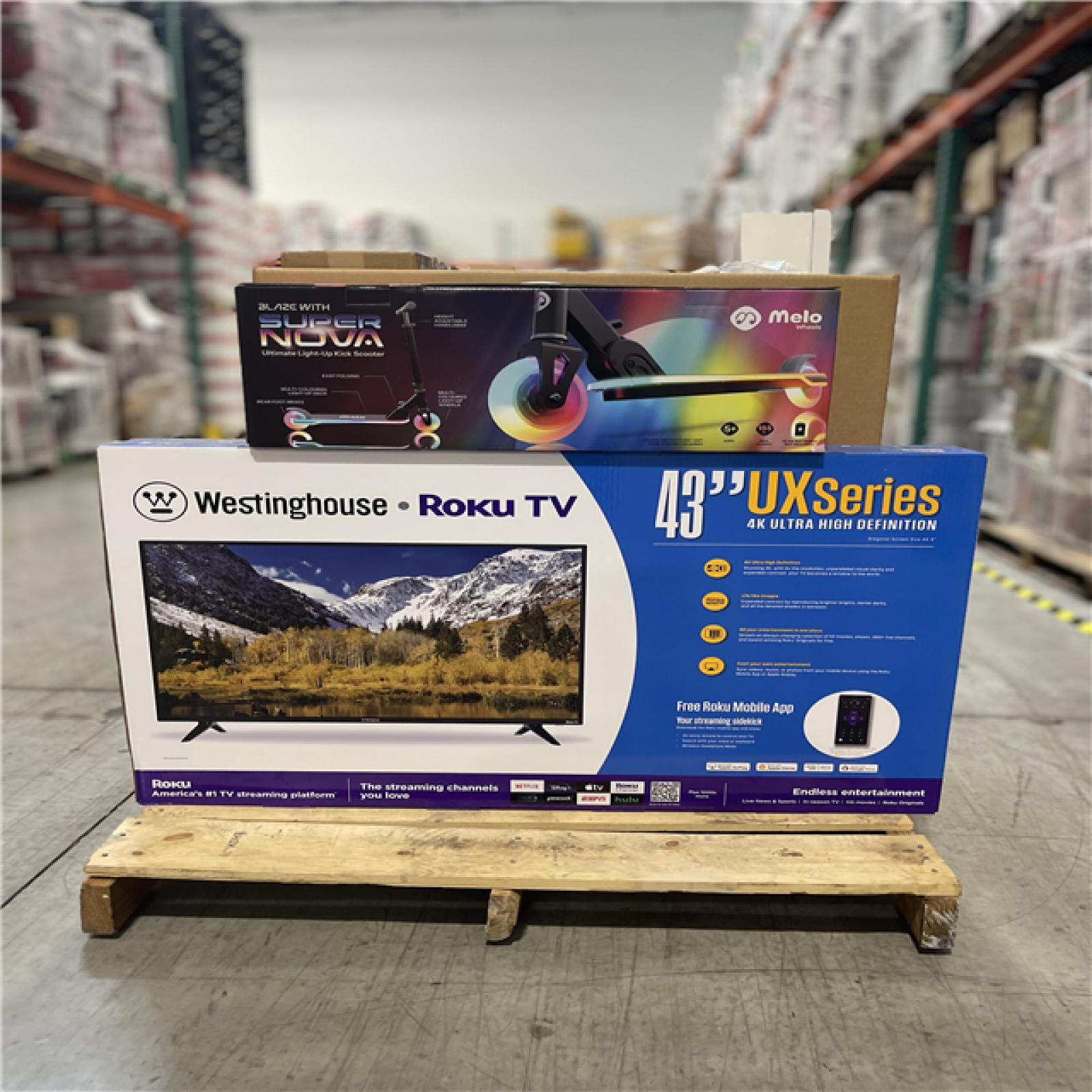 DALLAS LOCATION- NEW!- BULLSEYE MIXED PALLET