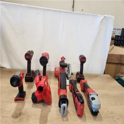 AS-IS- Milwaukee 18-Volt Lithium-Ion Cordless (9-Tool) Combo Kit