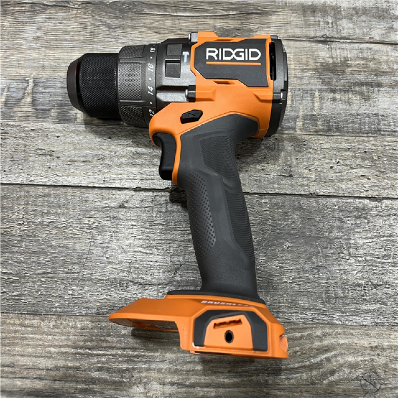 AS-IS RIDGID 18V Brushless Cordless 1/2 in. Hammer Drill/Driver Kit