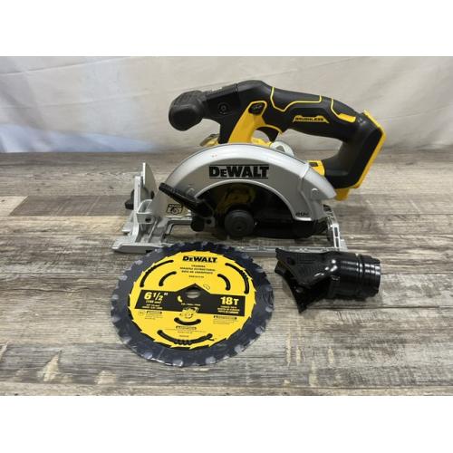 AS-IS DEWALT 20V MAX Cordless Brushless 6-1/2 in. Sidewinder Style Circular Saw (Tool Only)