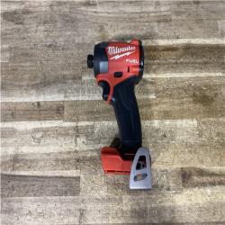 Houston Location AS-IS Milwaukee FUEL 18V Lithium-Ion Brushless Cordless 1/4 in. Hex Impact Driver (Tool-Only)