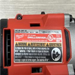 AS-IS Milwaukee 18V Lithium-Ion Brushless Cordless Compact Drill/Impact Combo Kit