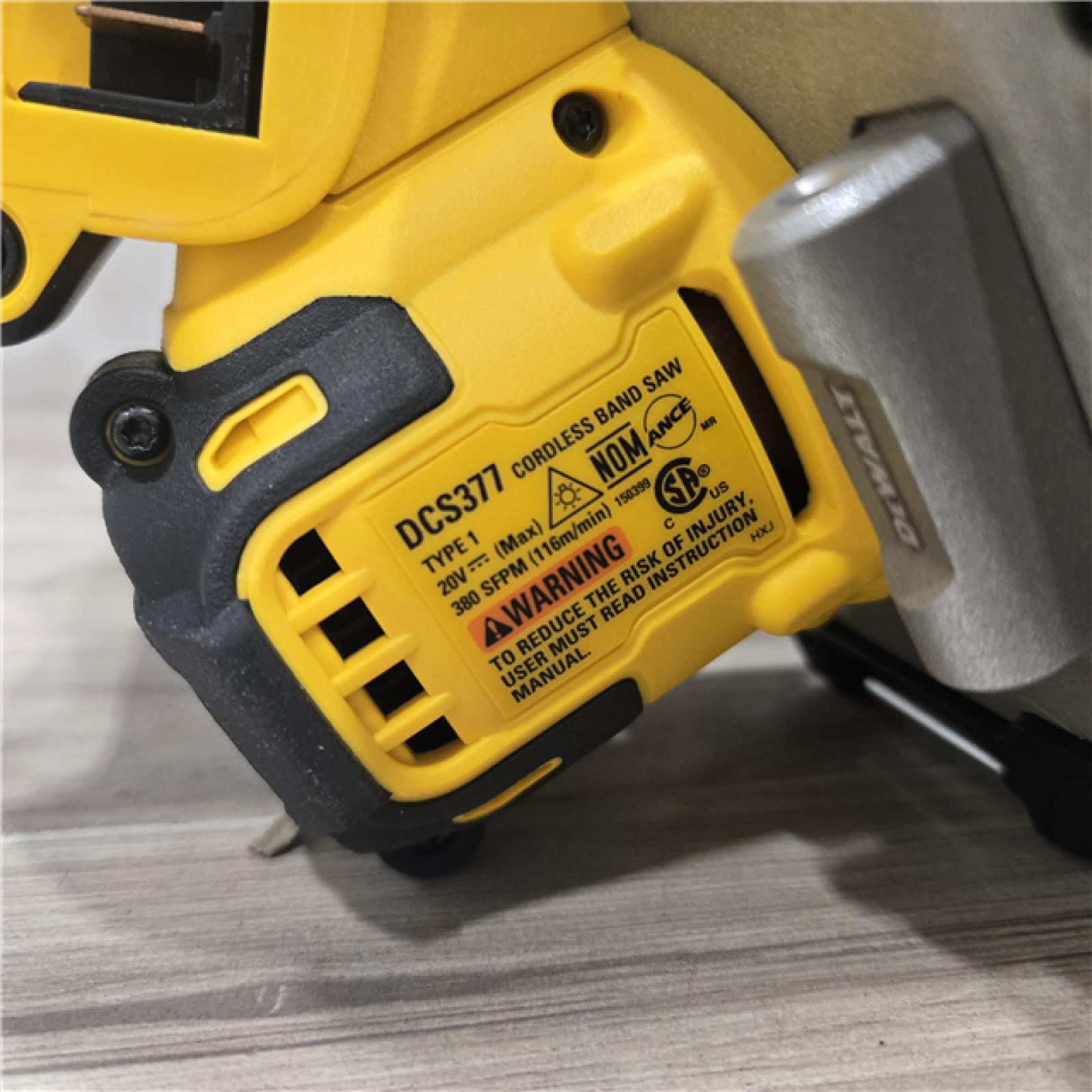 AS-IS Dewalt DCS377B 20V MAX ATOMIC Cordless 1-3/4 Compact Bandsaw
