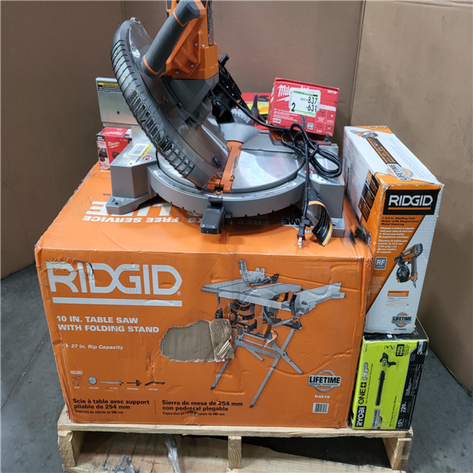 CALIFORNIA AS-IS TOOL PALLET
