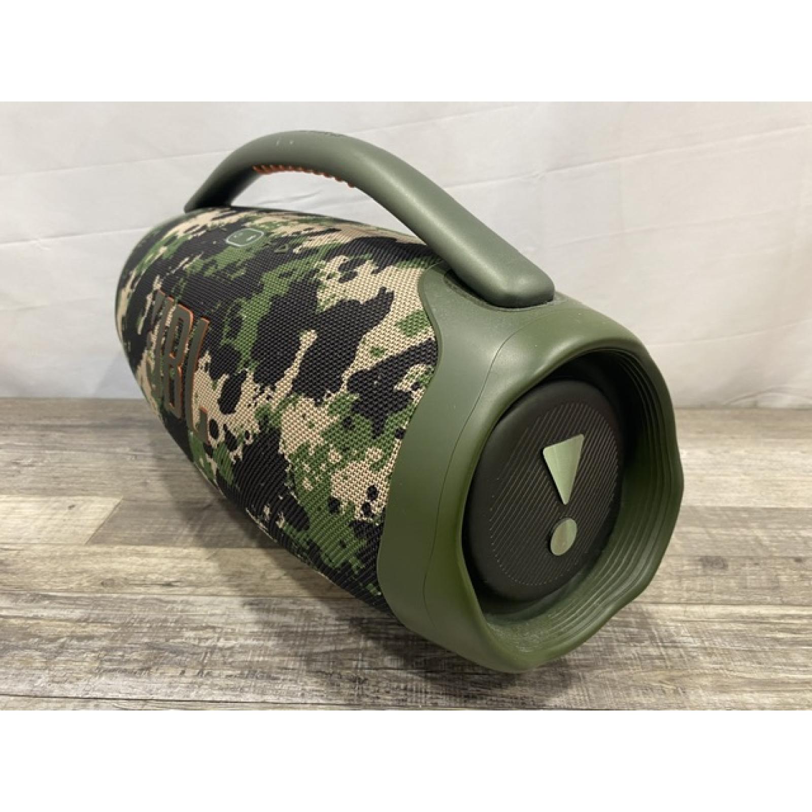 AS-IS JBL - Boombox3 Portable Bluetooth Speaker - 2022 - Camouflage