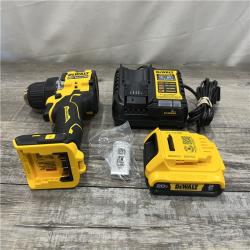 AS-IS DEWALT Atomic 20V Lithium-Ion Cordless Compact 1/2 in. Drill/Driver Kit
