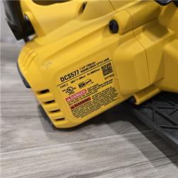 AS-IS DEWALT FLEXVOLT 60V MAX Cordless 7-1/4 in. Wormdrive Style Circular Saw (Tool Only)