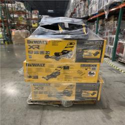 Dallas Location - As-Is Dewalt Lawn Mower Pallet