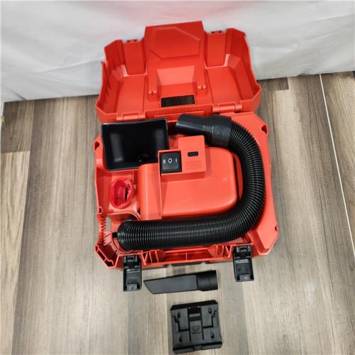 AS-IS - Milwaukee M12 FUEL 12-Volt Lithium-Ion Cordless 1.6 Gal. Wet/Dry Vacuum (Vacuum-Only)