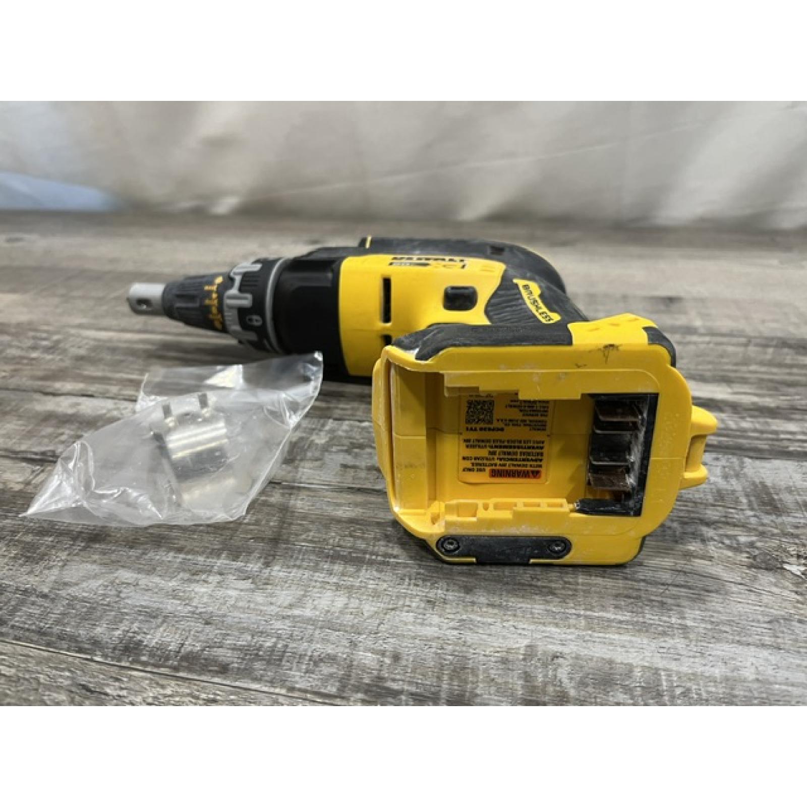 AS-IS DEWALT XR 20V MAX Lithium-Ion Cordless Brushless Screw Gun (Tool Only)