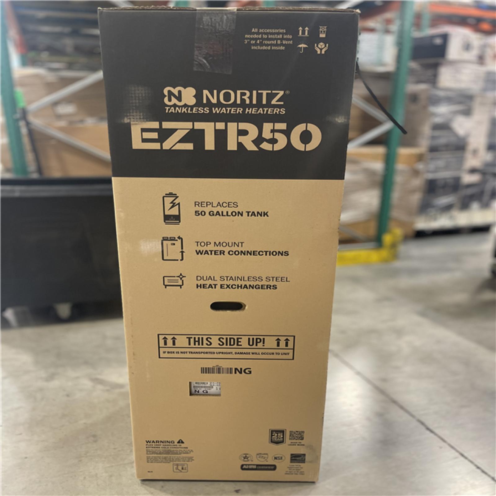 DALLAS LOCATION- NORITZ 50 GAL 9.8GPM TANKLESS WATER HEATER