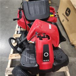Dallas Location - As-Is TROYBILT TB30B Small Riding Lawn Mower