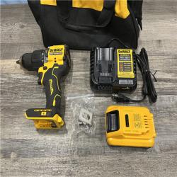 AS-IS DEWALT ATOMIC 20V Cordless 1/2 in. Compact Hammer Drill Kit