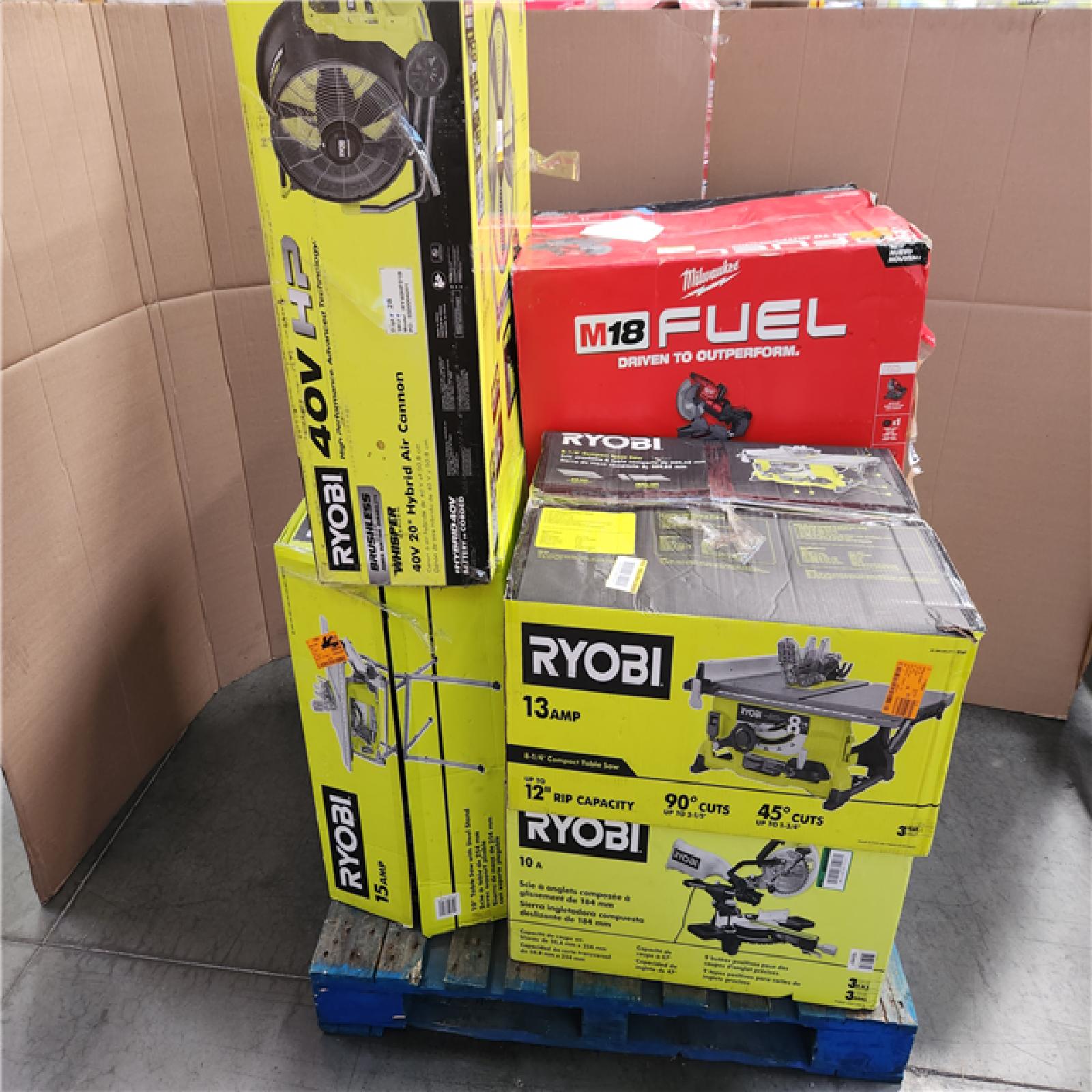 CALIFORNIA AS-IS TOOL PALLET