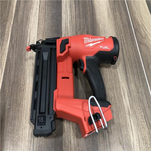 AS-IS Milwaukee FUEL 18-Volt Lithium-Ion Brushless Cordless Gen II 18-Gauge Brad Nailer (Tool-Only)