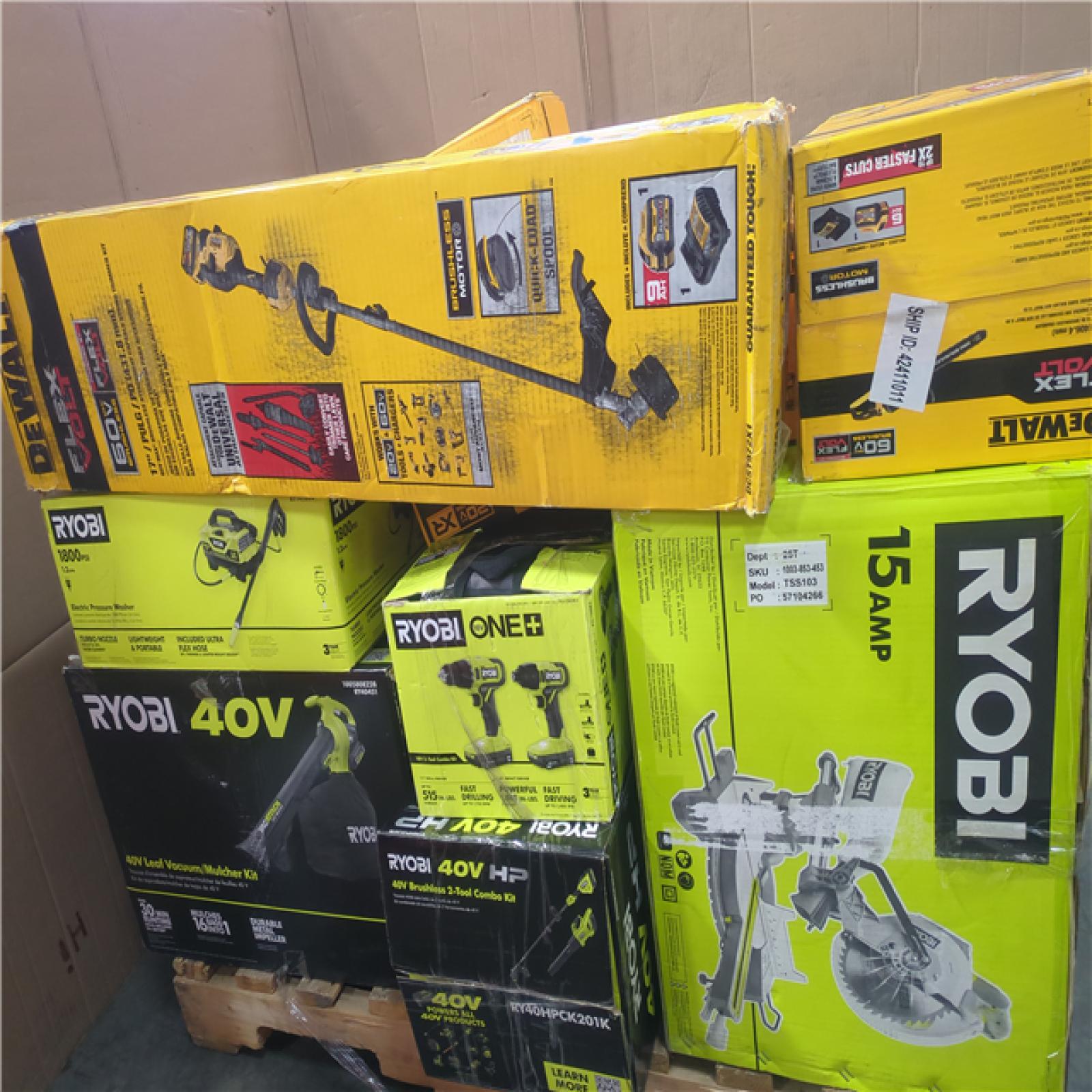 CALIFORNIA AS-IS TOOL PALLET