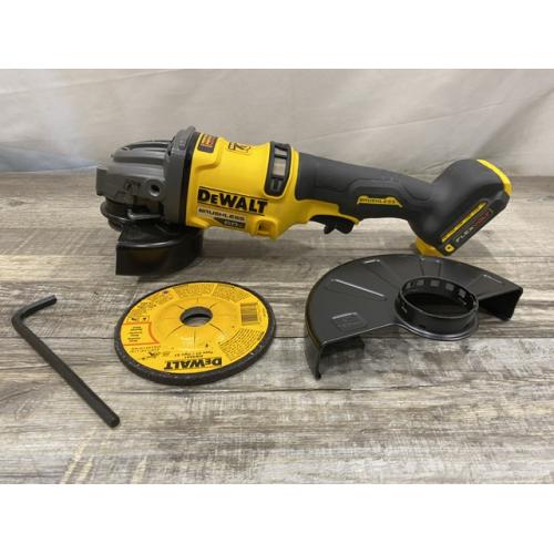 AS-IS DEWALT FLEXVOLT 60V MAX Cordless Brushless 4.5 in. to 6 in. Small Angle Grinder with Kickback Brake (Tool Only)