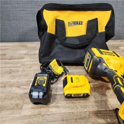 HOUSTON LOCATION - AS - IS DEWALT 20V MAX XR 16-Gauge Electric Cordless Angled Finishing Nailer Kit