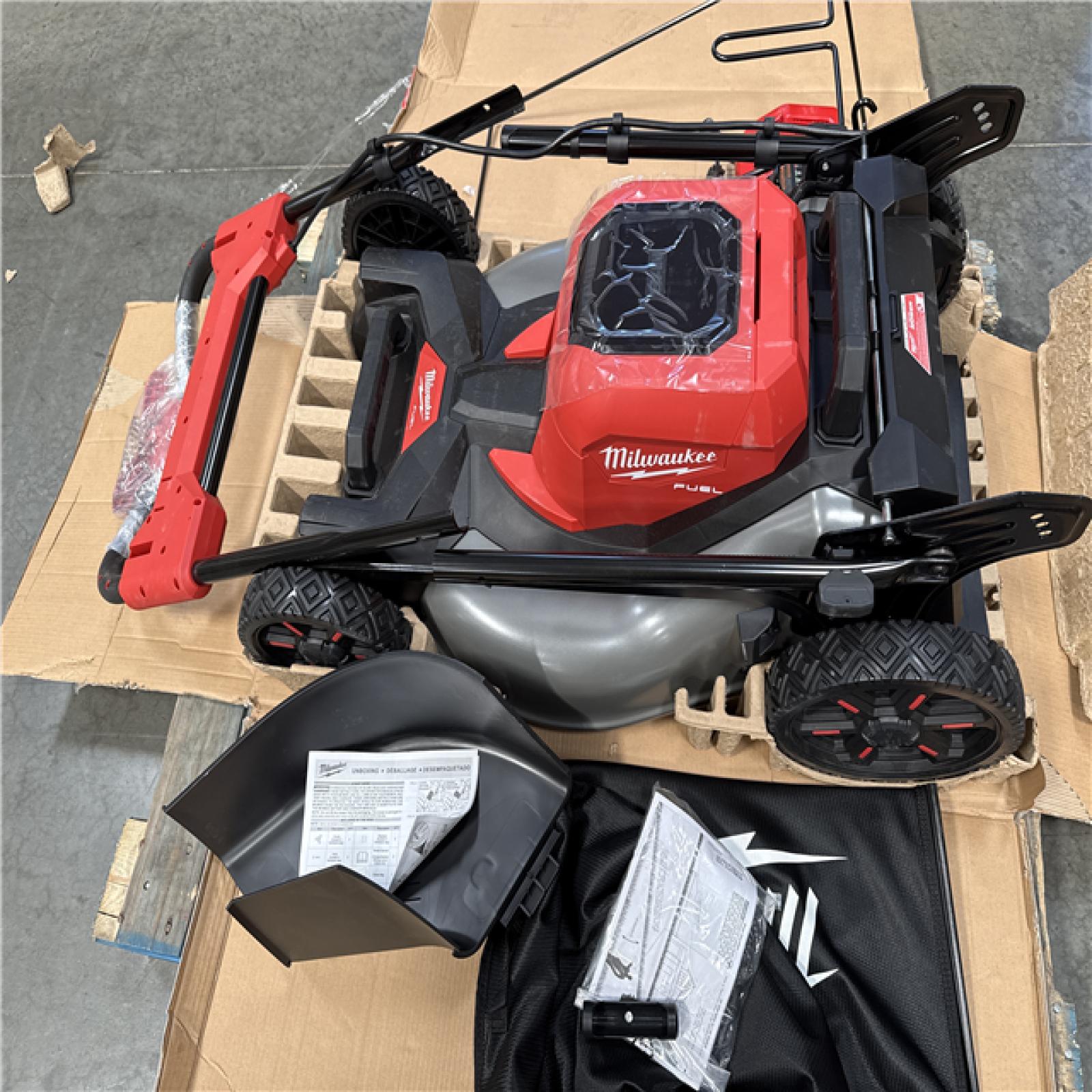 California AS-IS Milwaukee 21” Self-Propelled Dual Battery Mower (No battery)