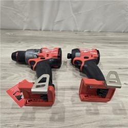 AS-IS MILWAUKEE FUEL 18V Cordless Hammer Drill and Impact Driver Combo Kit