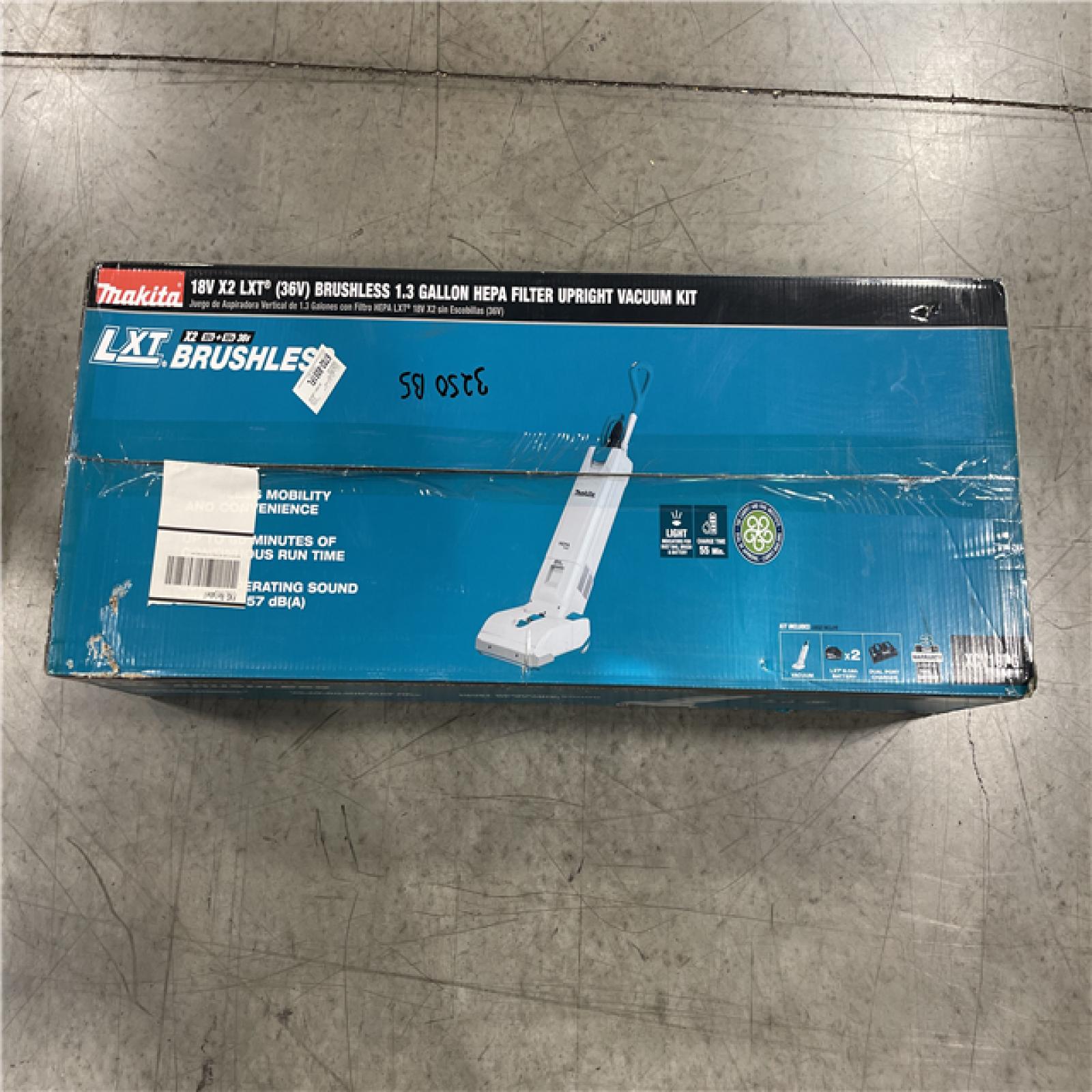 NEW! - Makita 18V X2 LXT Lithium-Ion (36V) 6.0 Ah Brushless Cordless 1.3 Gal. HEPA Filter Upright Vacuum