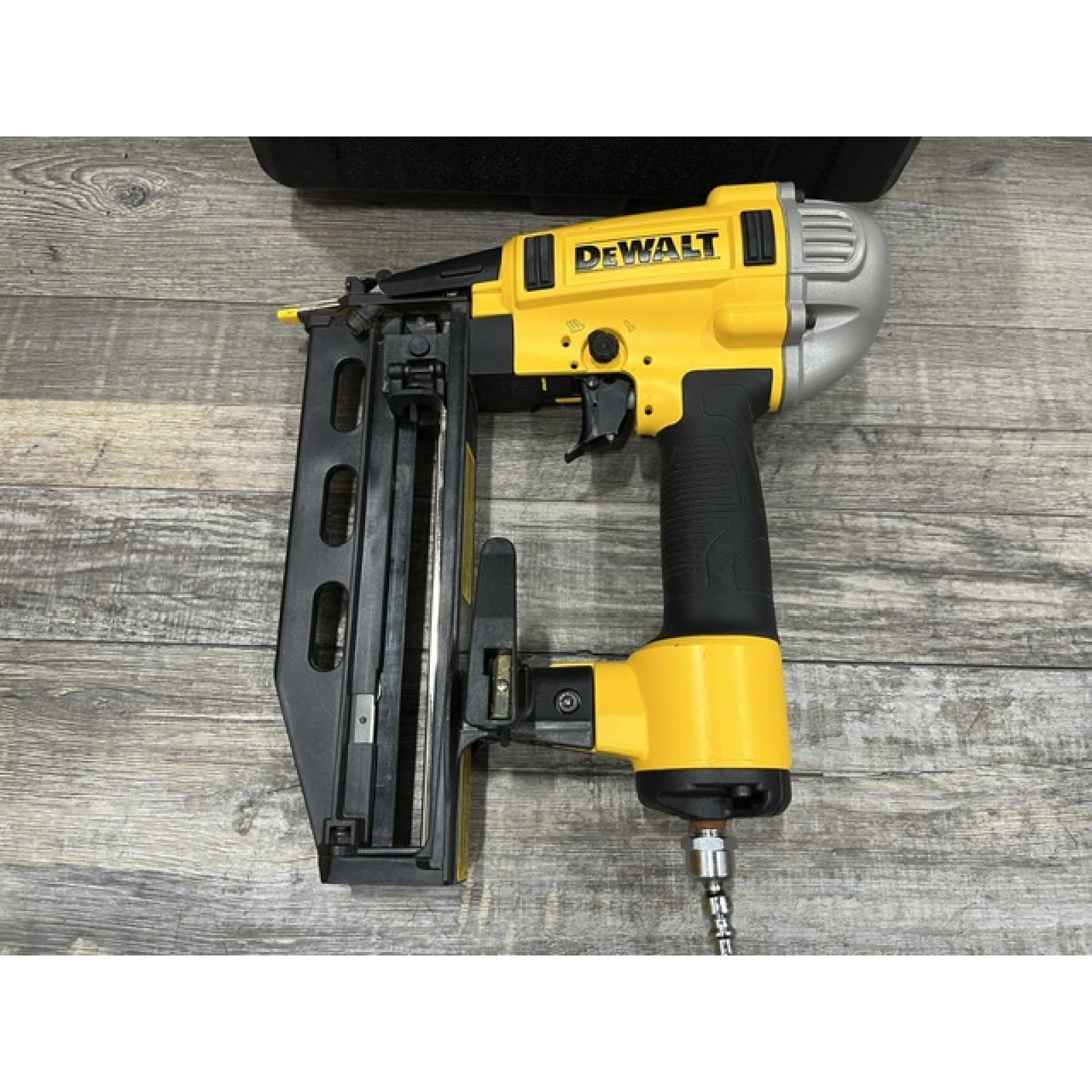 AS-IS DEWALT Pneumatic 16-Gauge 2-1/2 in. Corded Finishing Nailer