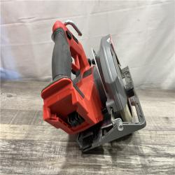 AS-IS Milwaukee FUEL 18V Lithium-Ion Brushless Cordless 7-1/4 in. Circular Saw (Tool-Only)