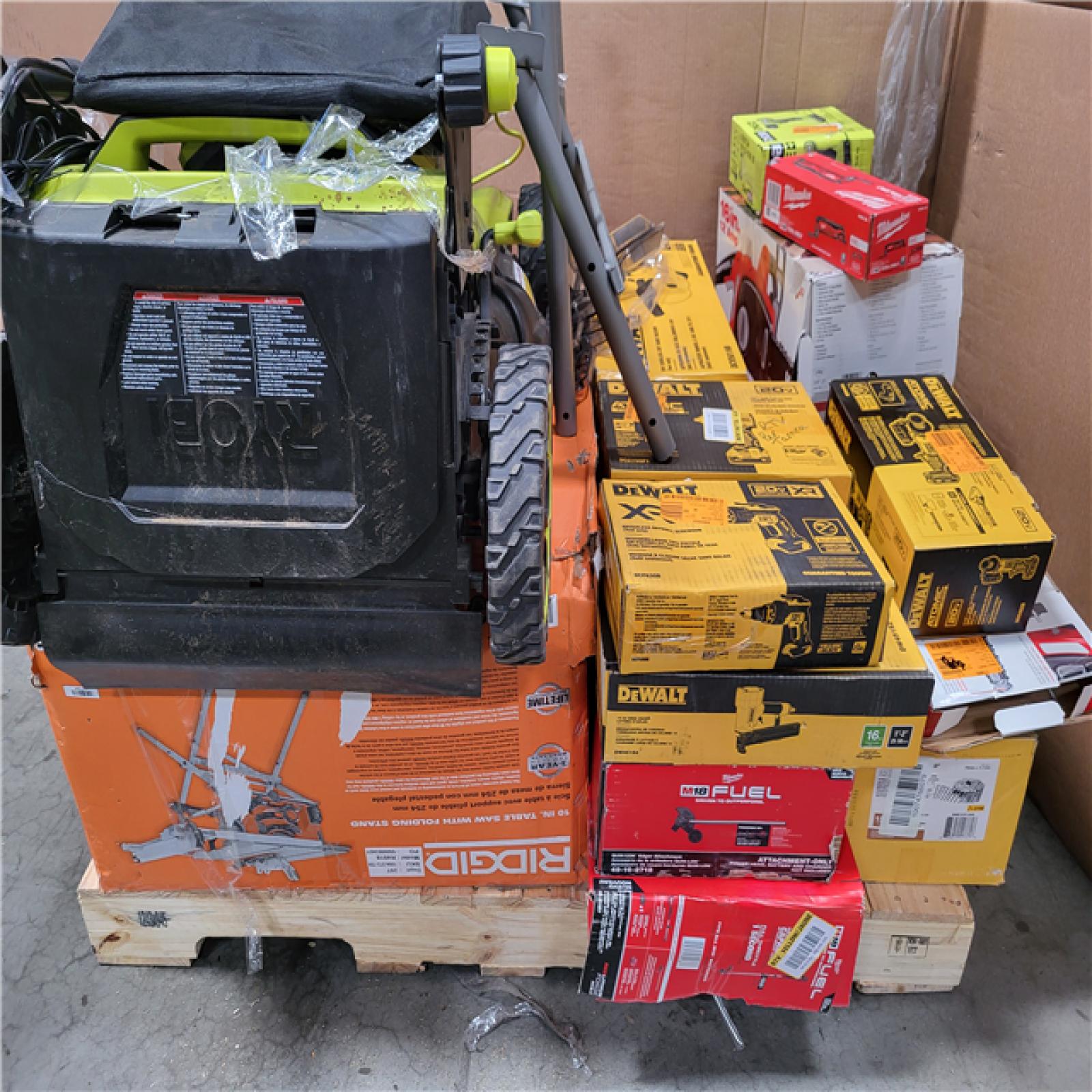 CALIFORNIA AS-IS TOOL PALLET