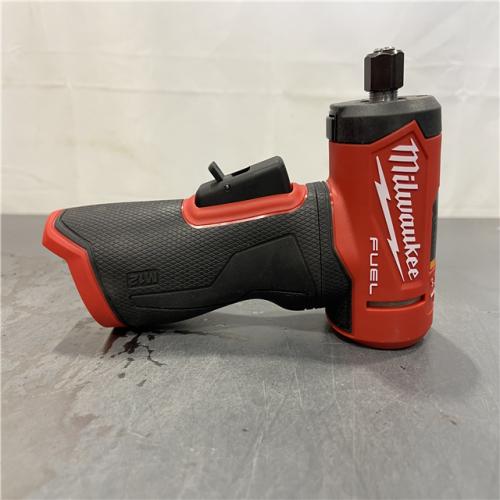 AS-IS - Milwaukee M12 FUEL 12V Lithium-Ion Brushless Cordless 1/4 in. Right Angle Die Grinder