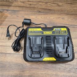 AS-IS DEWALT 12-Volt to 20-Volt MAX Lithium-Ion Dual Port Jobsite Fast Charging Station