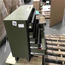CALIFORNIA AS-IS HUSKY GREEN 8 DRAWER ROLLING TOOL CHEST