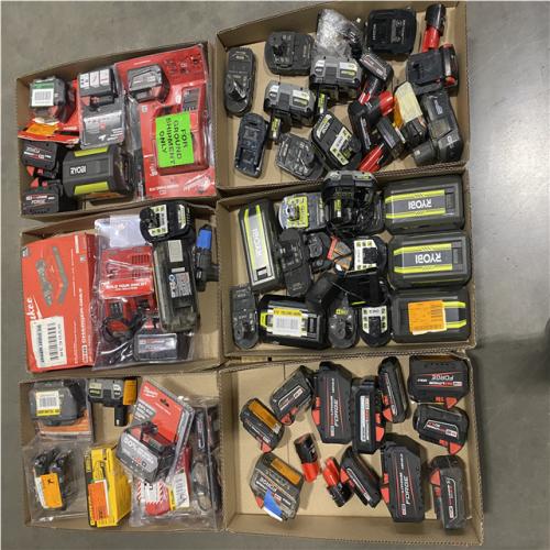 Dallas Location - As-Is Battery Tool Pallet