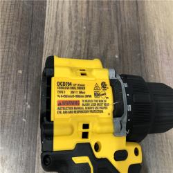 AS-IS DEWALT ATOMIC 20-Volt MAX Brushless Cordless 1/2 in. Drill Driver (Tool-Only)