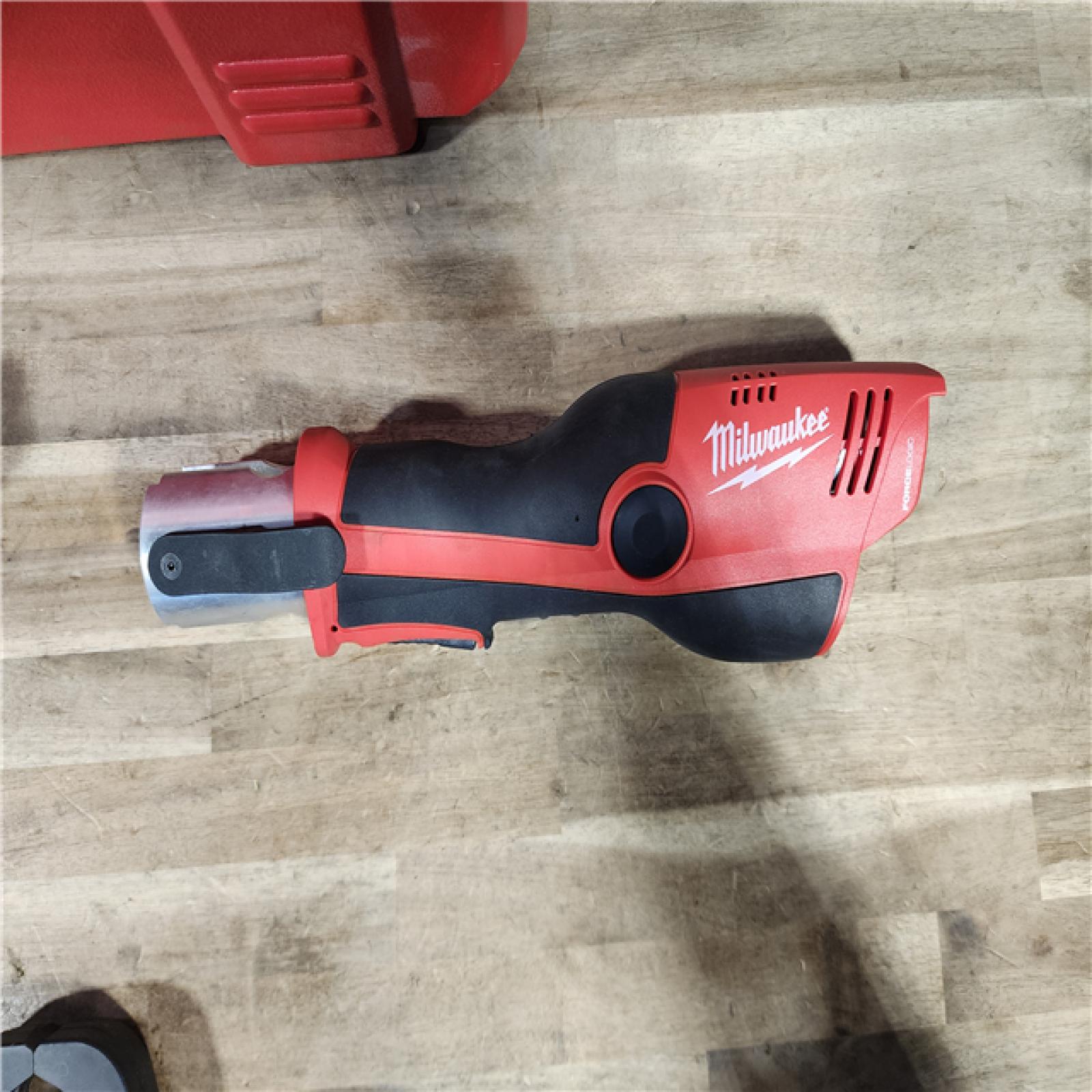 HOUSTON LOCATION - AS-IS M12 12-Volt Lithium-Ion Force Logic Cordless Press Tool Kit (3 Jaws Included) with Two 1.5 Ah Battery and Hard Case