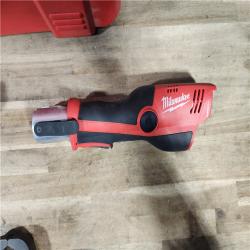 HOUSTON LOCATION - AS-IS M12 12-Volt Lithium-Ion Force Logic Cordless Press Tool Kit (3 Jaws Included) with Two 1.5 Ah Battery and Hard Case