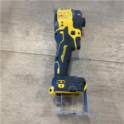 AS-IS DEWALT 20V XR Brushless Cordless 1/4 in. Quiet Hydraulic Impact Driver (Tool-Only)