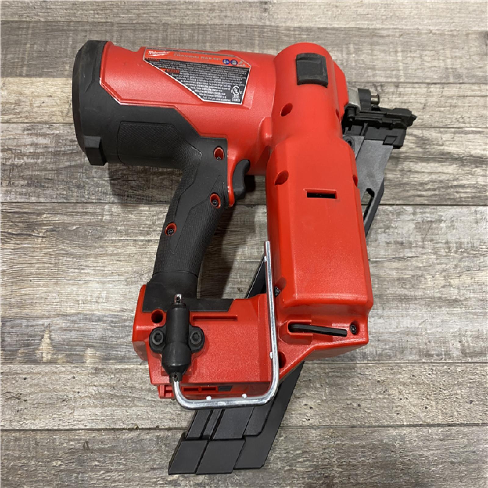 AS-IS Milwaukee FUEL 3-1/2 in. 18-Volt 30-Degree Lithium-Ion Brushless Cordless Framing Nailer (Tool-Only)