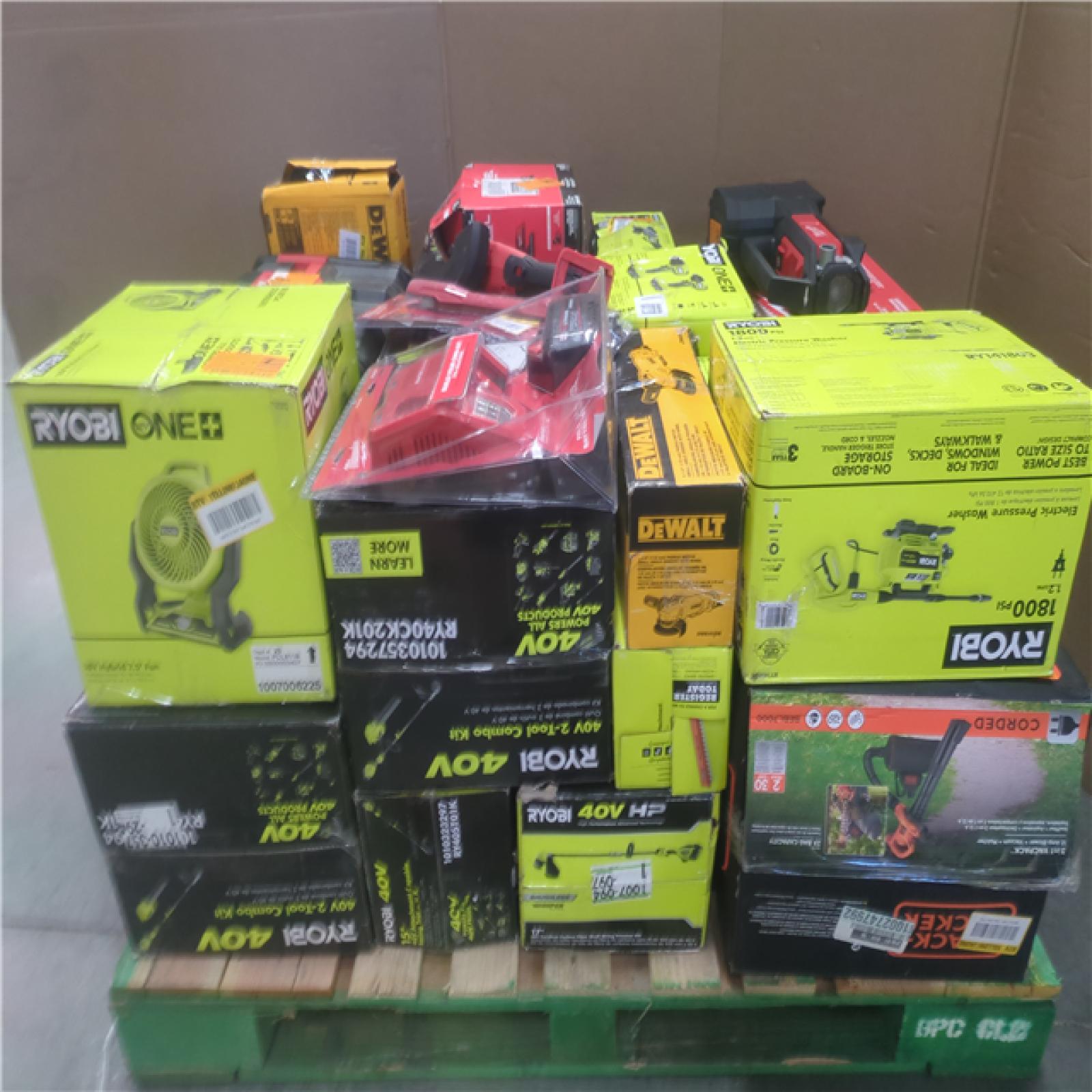 CALIFORNIA AS-IS TOOL PALLET