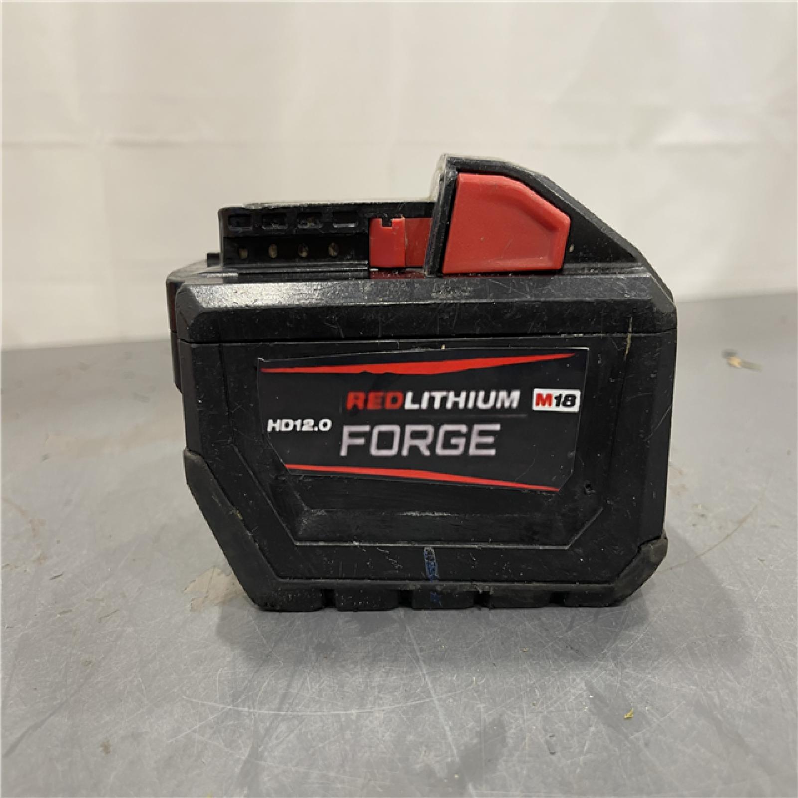 AS-IS - Milwaukee M18 18V Lithium-Ion REDLITHIUM FORGE HD 12.0 Ah Battery