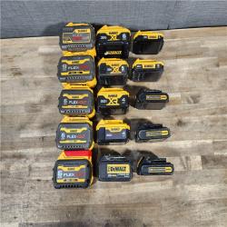 HOUSTON LOCATION - AS-IS DEWALT BATTERY PACK QTY - 15