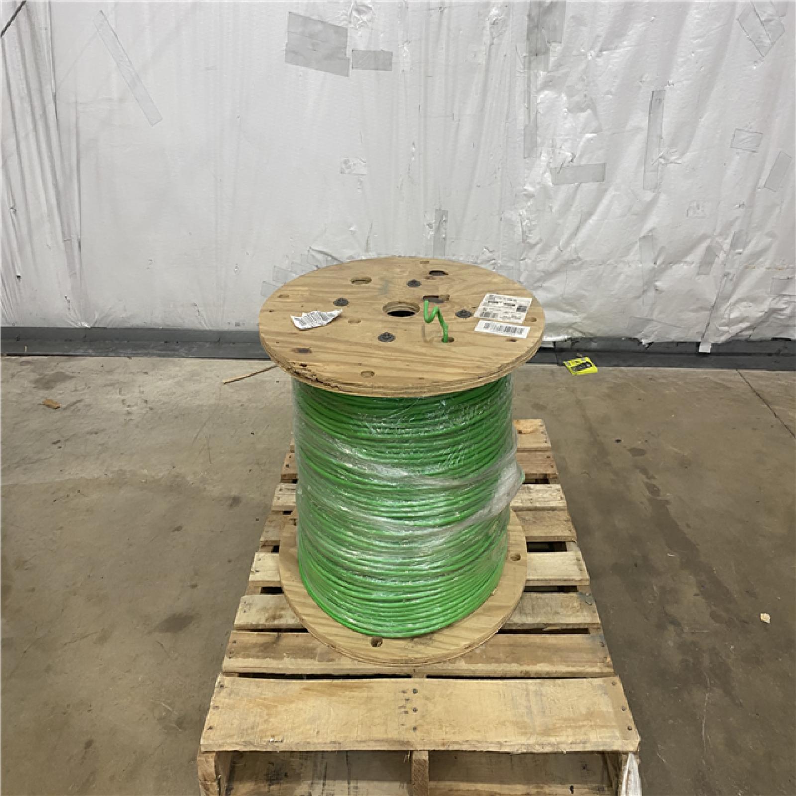 Houston Location - AS-IS home improvement pallet SOUTHWIRE THHN 4 Str Cu SIM Gn 2500R 4 AWG GREEN 600V