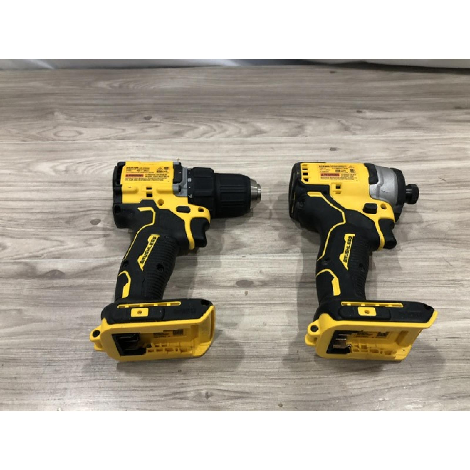 AS-IS - Dewalt ATOMIC 20-Volt MAX Lithium-Ion Cordless Combo Kit