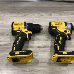 AS-IS - Dewalt ATOMIC 20-Volt MAX Lithium-Ion Cordless Combo Kit
