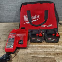 HOUSTON LOCATION - AS-IS Milwaukee 3 Tool Combo Kit W/ (2) Battery & Charger