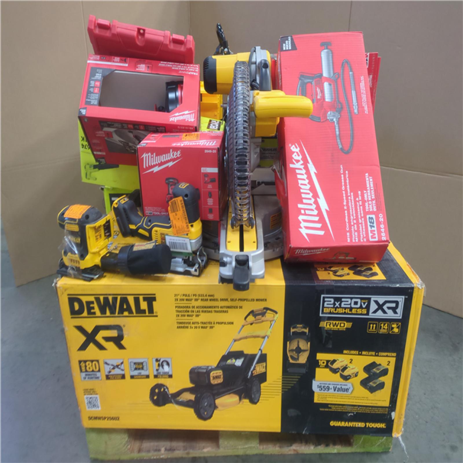 CALIFORNIA AS-IS TOOL PALLET